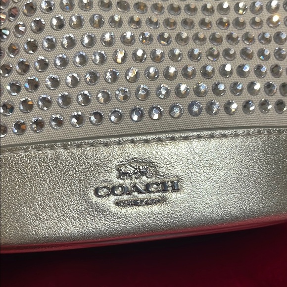 NWT Coach Silver mini Bucket Bag - Picture 3 of 10